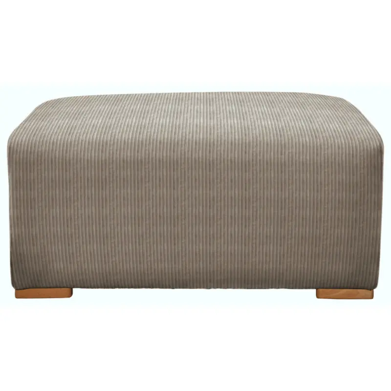 Hocker in Textil Taupe