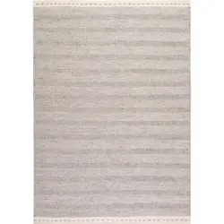 Flachwebeteppich 200/290 cm My Jaipur Silberfarben