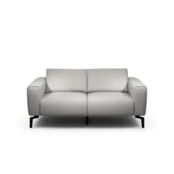 2-Sitzer-Sofa Cosy in Chenille Hellgrau