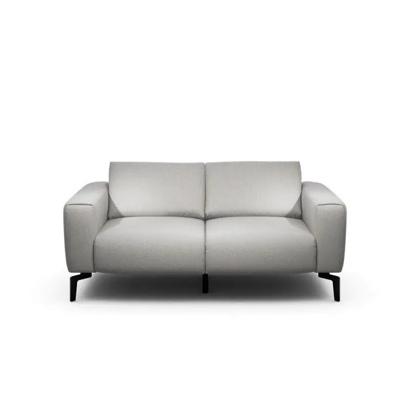 2-Sitzer-Sofa Cosy in Chenille Hellgrau