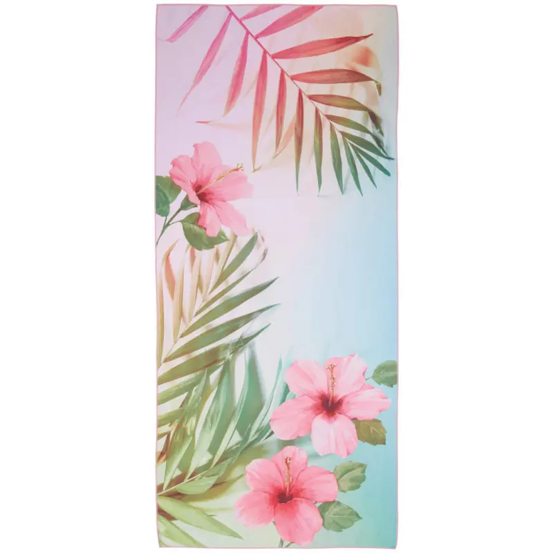 Strandtuch Beach Multicolor, Rosa 80/180 cm