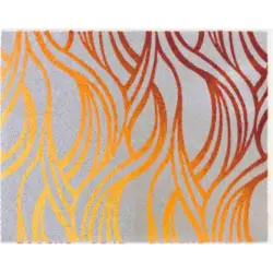 Bidet-Vorleger Orange 50/60 cm