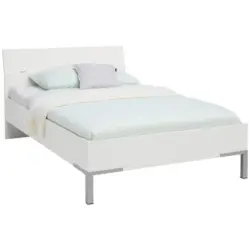 Bett 120/200 cm in Wei&szlig;