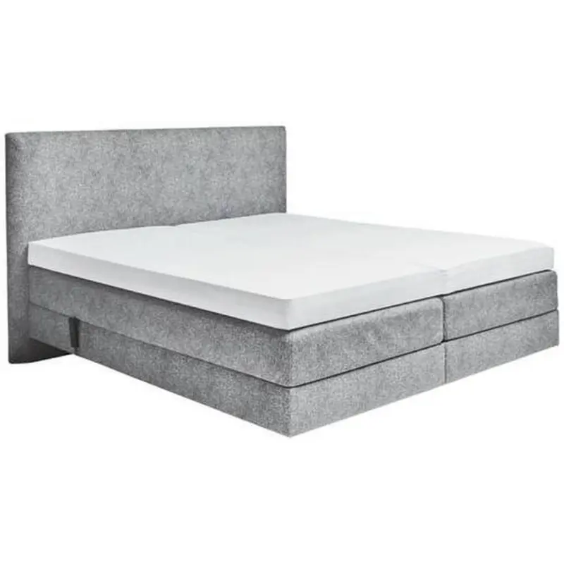 Boxspringbett 160/200 cm in Grau