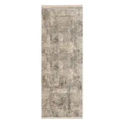 L&auml;ufer 80/300 cm Avignon Grau, Hellgrau, Dunkelgrau