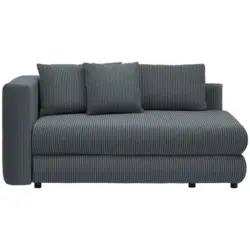 R&eacute;camiere in Cord Grau