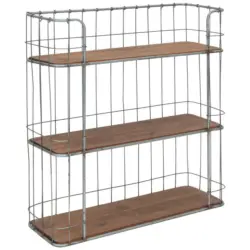 Wandregal 63/66/21 cm