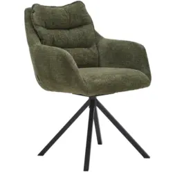 Armlehnstuhl Stoffauswahl, Typenauswahl, Gestellauswahl, Sitzfl&auml;che 180&deg; drehbar, automatische R&uuml;ckholfunktion Chenille