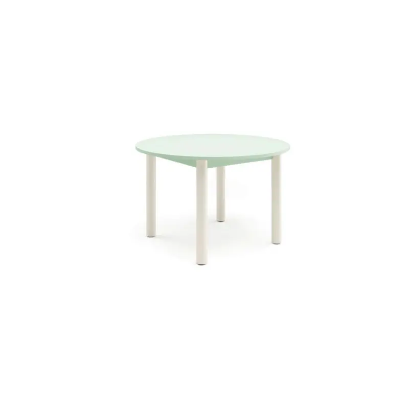 Esstisch in Metall, Holzwerkstoff 120/120/76 cm