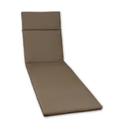 Liegenauflage in Hellbraun Uni