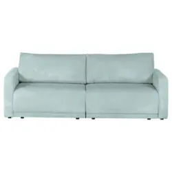 2,5-Sitzer in Cord Hellblau