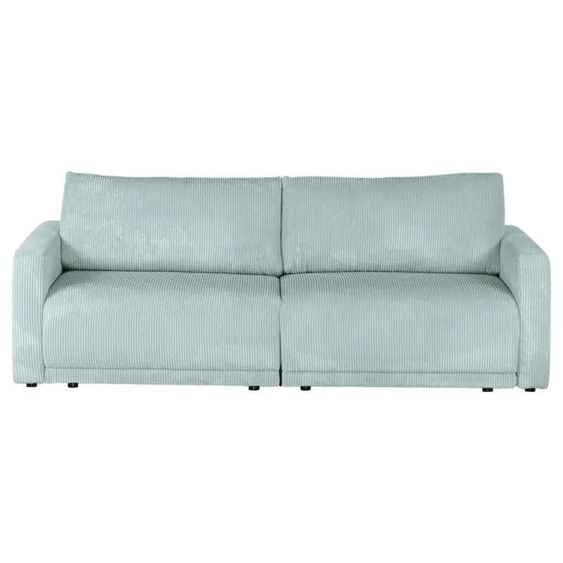 2,5-Sitzer in Cord Hellblau