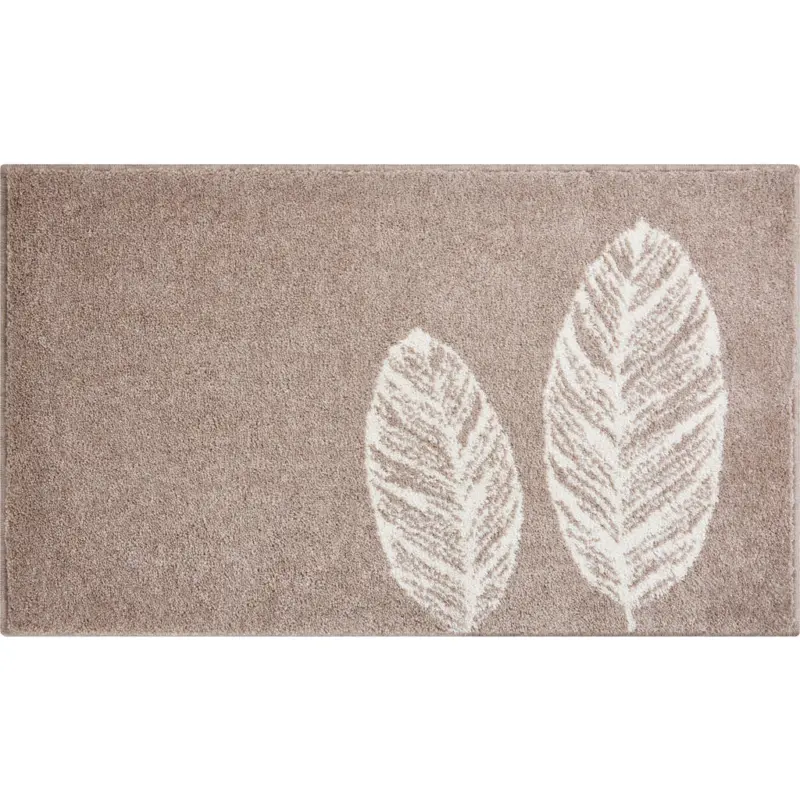 Badteppich Taupe 60/100 cm