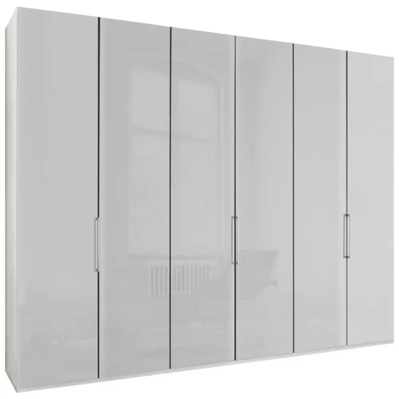 Faltt&uuml;renschrank in Wei&szlig;