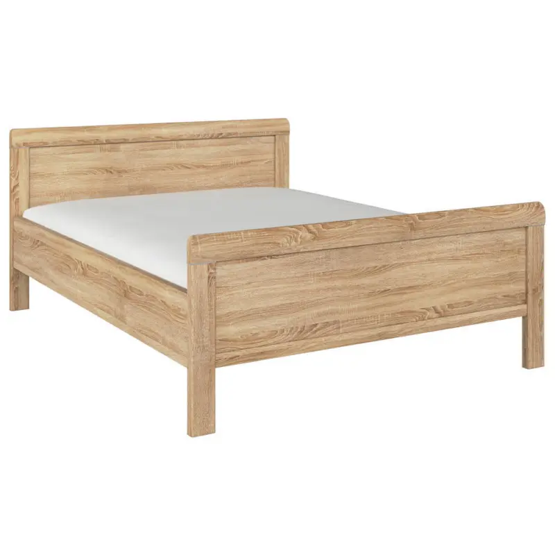 Bett 160/200 cm in Sonoma Eiche