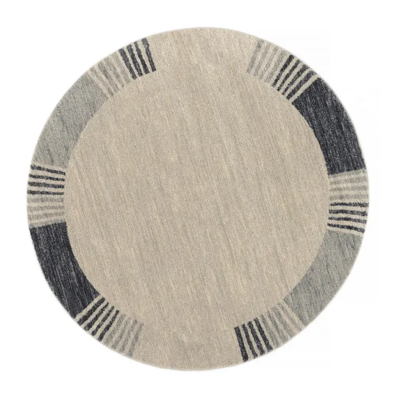 Webteppich 240 cm Palazzo Lobo Blau, Grau