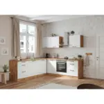 XXXLutz Lauterach - Ihr M&ouml;belhaus bei Bregenz Eckk&uuml;che 240/240 cm in Wei&szlig;, Eiche Wotan