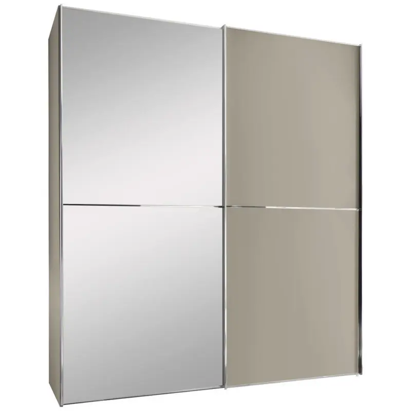 Schwebet&uuml;renschrank in Sandfarben