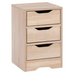 Nachtk&auml;stchen in Eichefarben