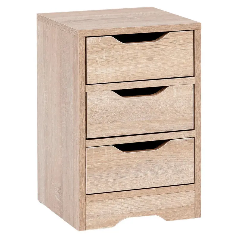 Nachtk&auml;stchen in Eichefarben