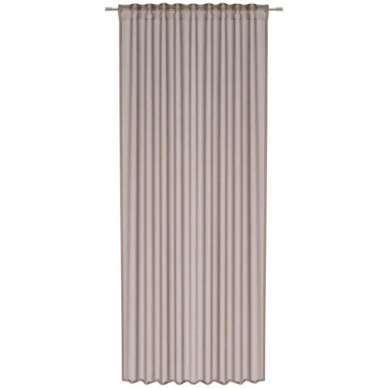 Fertigvorhang transparent