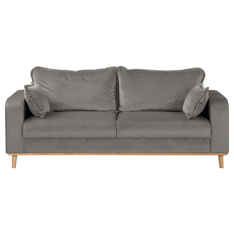 3-Sitzer-Sofa Beata in Mikrofaser Grau