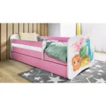 XXXLutz Lauterach - Ihr M&ouml;belhaus bei Bregenz Kinder-/Juniorbett 80/160 cm in Wei&szlig;, Pink
