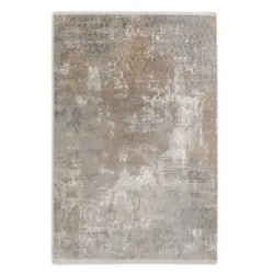 Webteppich 133/190 cm Vision Beige