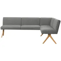 Eckbank 238/172 cm in Grau