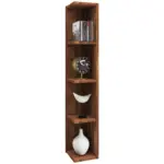 XXXLutz Lauterach - Ihr M&ouml;belhaus bei Bregenz Eckregal in 15/97/17 cm Nussbaumfarben