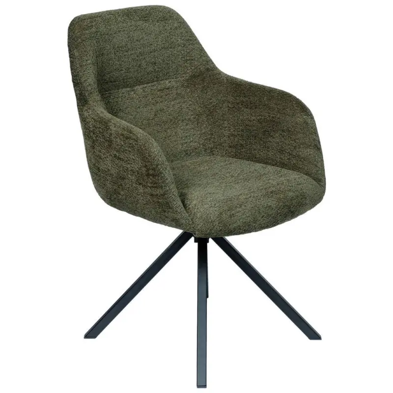 Armlehnstuhl Stoffauswahl, Typenauswahl, Sitzfl&auml;che 180&deg; drehbar, automatische R&uuml;ckholfunktion Chenille