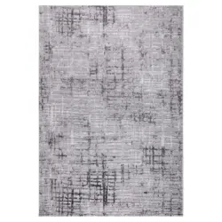 Webteppich 120/160 cm Evra Dunkelgrau