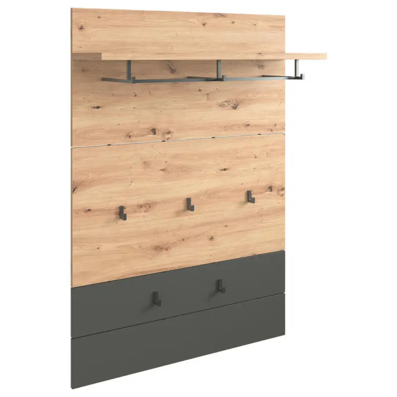 Garderobenpaneel in 85/126,7/28 cm