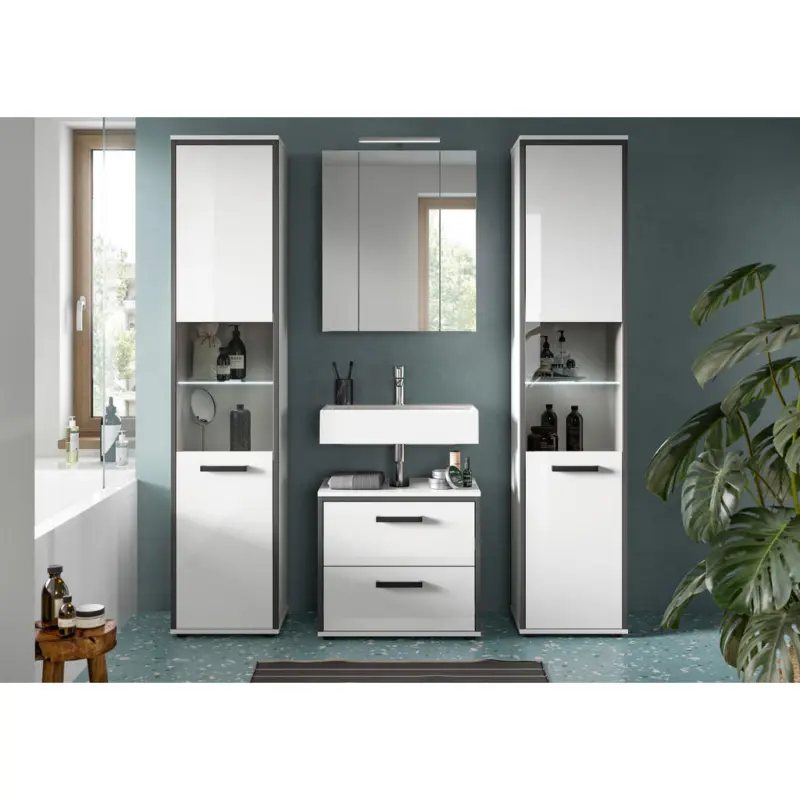 Badezimmer 4-teilig in 140 cm