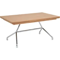 Esstisch in Holz, Metall 160-260/95/77 cm