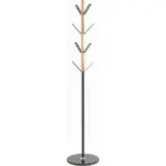 XXXLutz Lauterach - Ihr M&ouml;belhaus bei Bregenz Kleiderst&auml;nder in Anthrazit, Naturfarben, Schwarz 37/179/37 cm