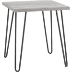 XXXLutz Lauterach - Ihr M&ouml;belhaus bei Bregenz Beistelltisch in Metall, Papier, Holzwerkstoff 49/49/55 cm