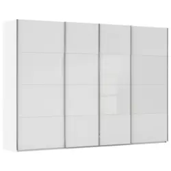 Schwebet&uuml;renschrank in Wei&szlig;