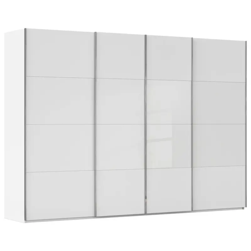 Schwebet&uuml;renschrank in Wei&szlig;