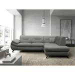 XXXLutz Lauterach - Ihr M&ouml;belhaus bei Bregenz Ecksofa IMO in Struktur, Pl&uuml;sch Grau