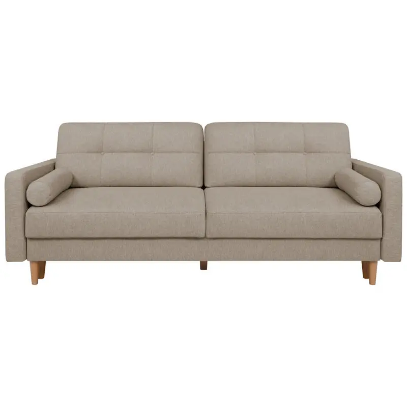 Schlafsofa in Chenille Beige
