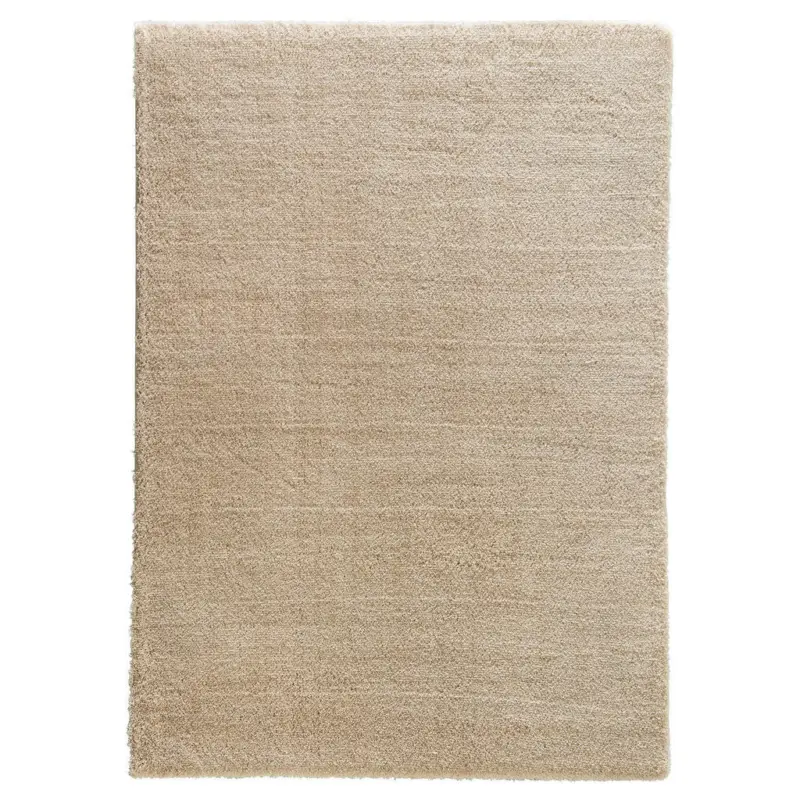 Hochflorteppich 67/130 cm Salerno Hellbraun