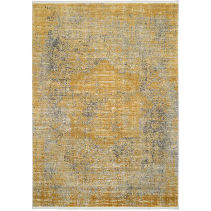 Webteppich 240/340 cm Tesoro Gelb