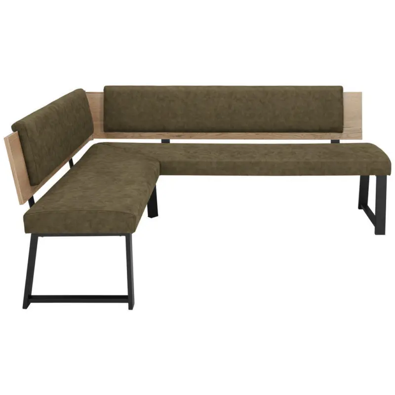 Eckbank 190/200 cm in Olivgr&uuml;n