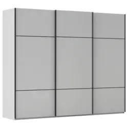 Schwebet&uuml;renschrank in Grau