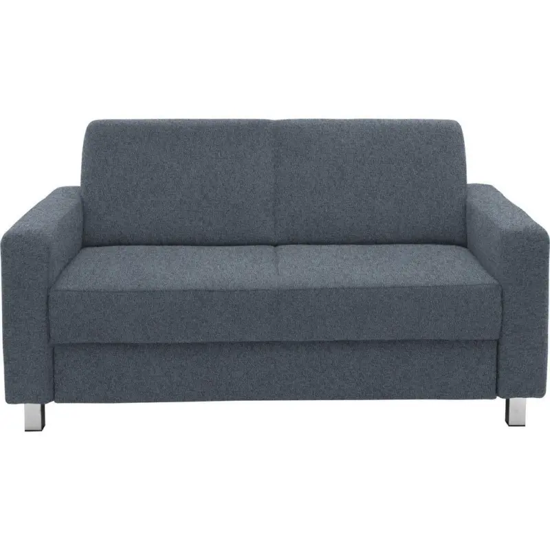 2-Sitzer-Sofa in Flachgewebe Blau
