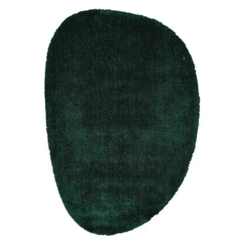 Hochflorteppich 135/200 cm Cozy Gr&uuml;n