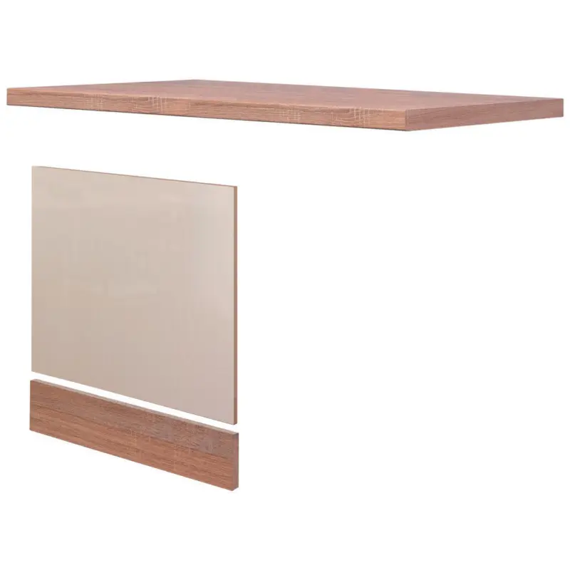 Geschirrsp&uuml;lerfront 110/85/60 cm in Sonoma Eiche, Kaschmir