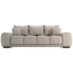 Bigsofa in Chenille Grau