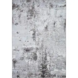 Vintage-Teppich 120/170 cm Lago Anthrazit, Grau